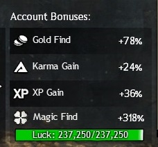Account bonus