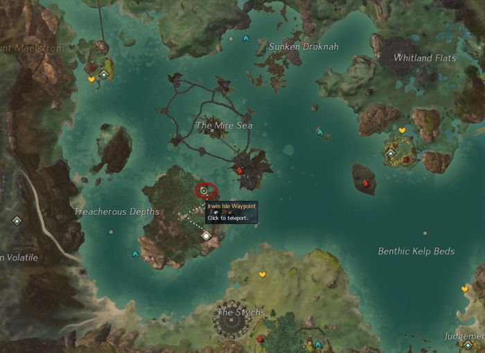 Mount Maelstrom mapa