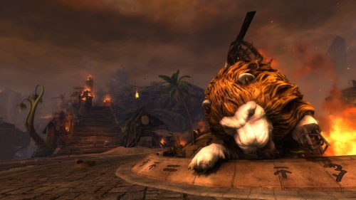 A Beast Covered in Cogs