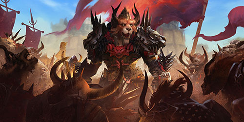 Bangar oslovuje charrskou legii.