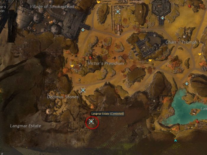 Plains of Ashford mapa